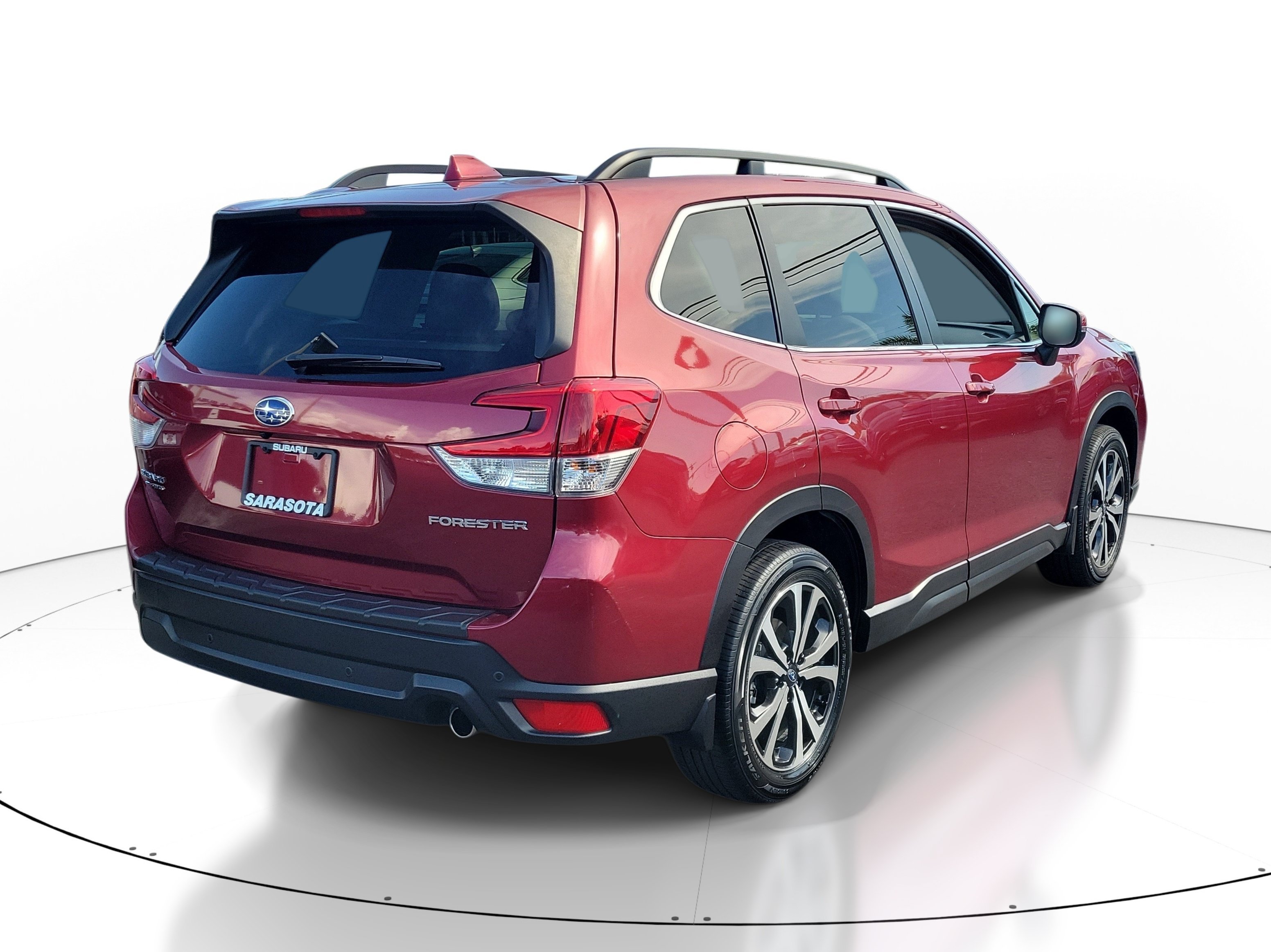 Used 2020 Crimson Red Pearl Subaru Limited image 5