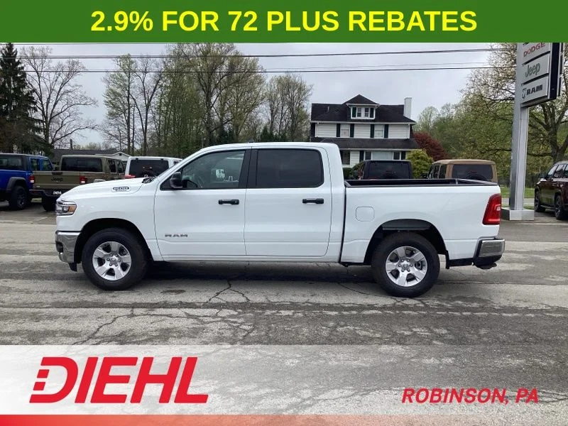 New 2026 Bright White Clear-Coat Exterior Paint RAM Tradesman image 4