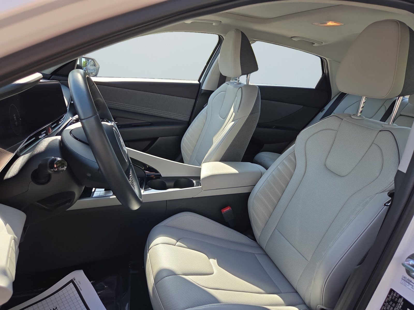 Certified Used 2025 Serenity White Hyundai Limited image 9