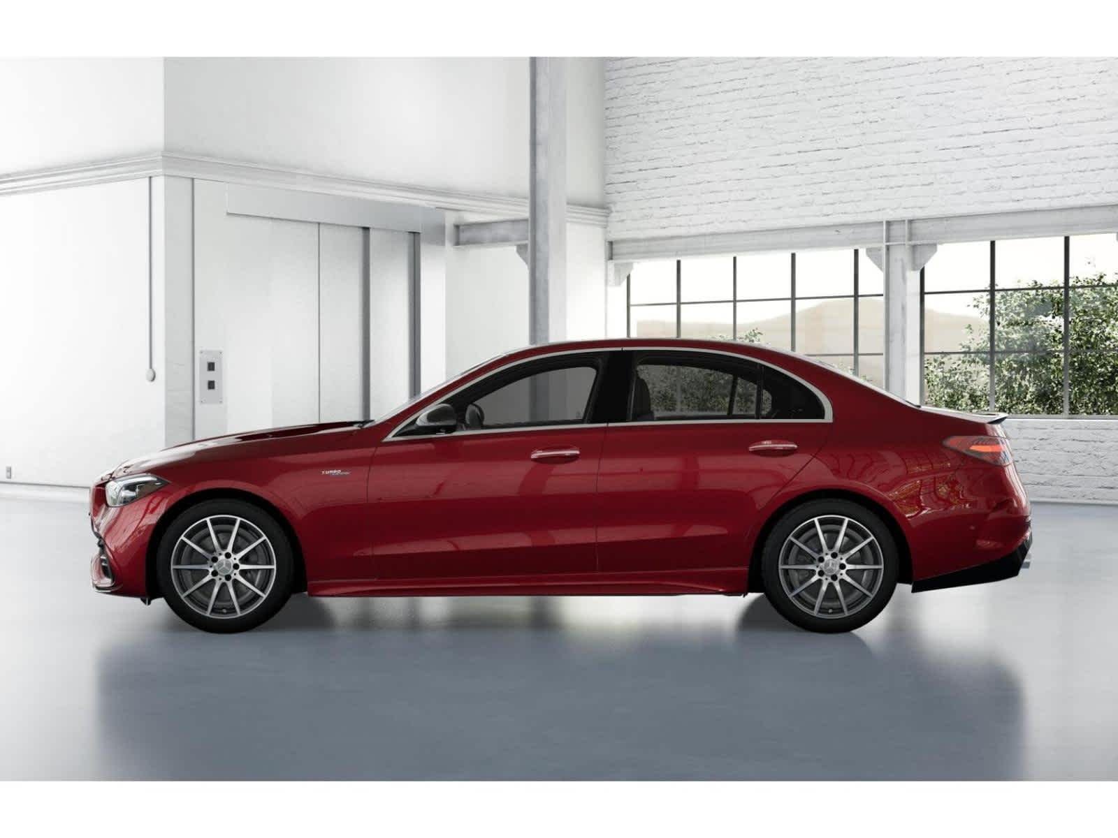 New 2026 MANUFAKTUR Patagonia Red Metallic Mercedes-Benz AMG® C 43 4MATIC® Sedan image 33
