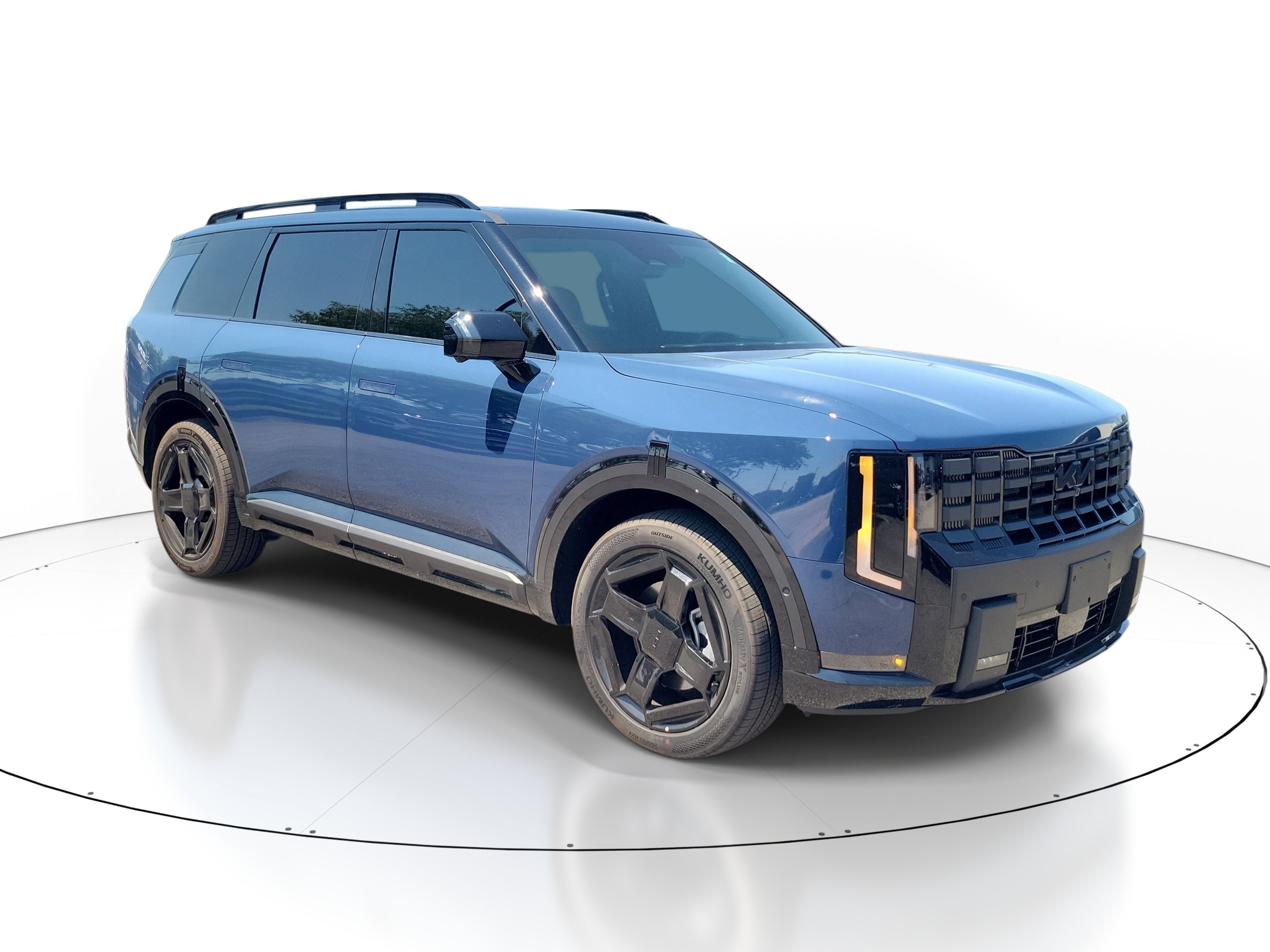 Used 2027 Midnight Lake Blue Kia X-Line SX-Prestige image 1