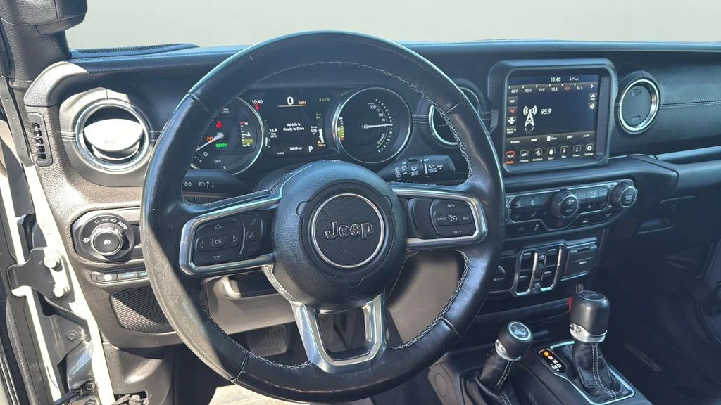 Used 2023 Gray Jeep Sahara 4xe image 10
