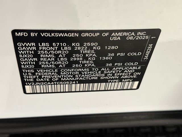 New 2026 White Volkswagen 2.0T SE w/Technology image 22
