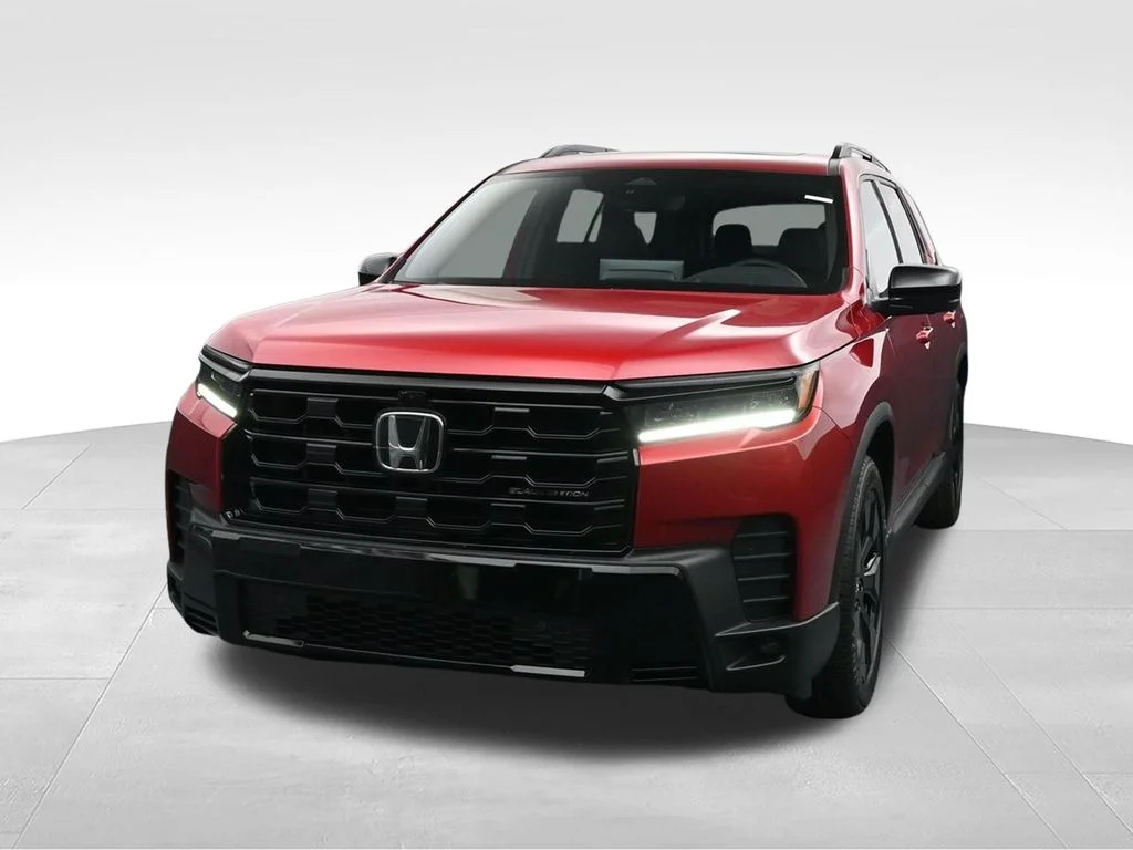 New 2026 Radiant Red Metallic II Honda Black Edition image 3