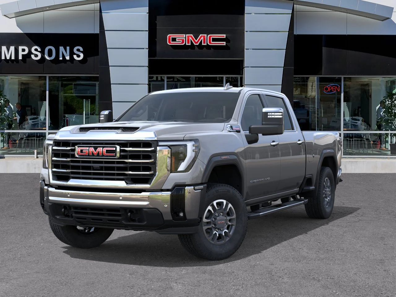 New 2026 Sterling Metallic GMC SLT image 4