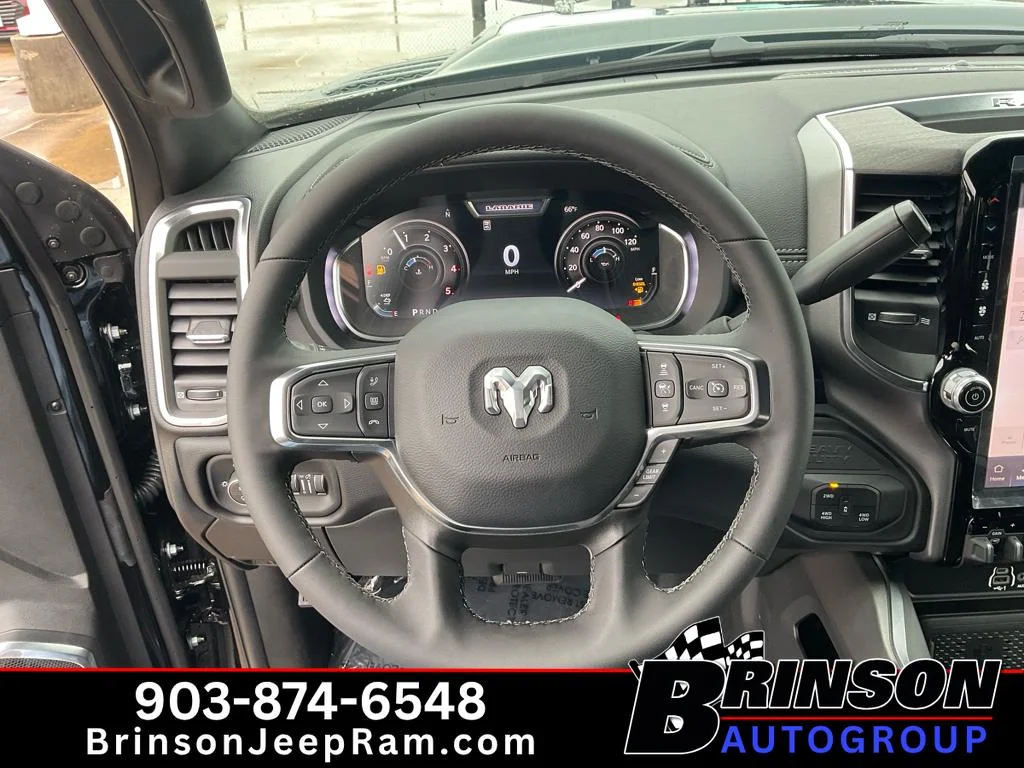 New 2026 Diamond Black Crystal Pearl-Coat Exterior Paint RAM Laramie image 17