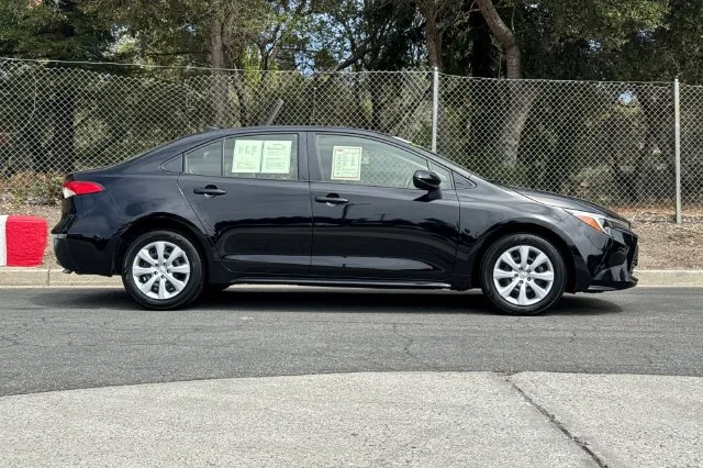 Certified Used 2026 Black Toyota LE image 3