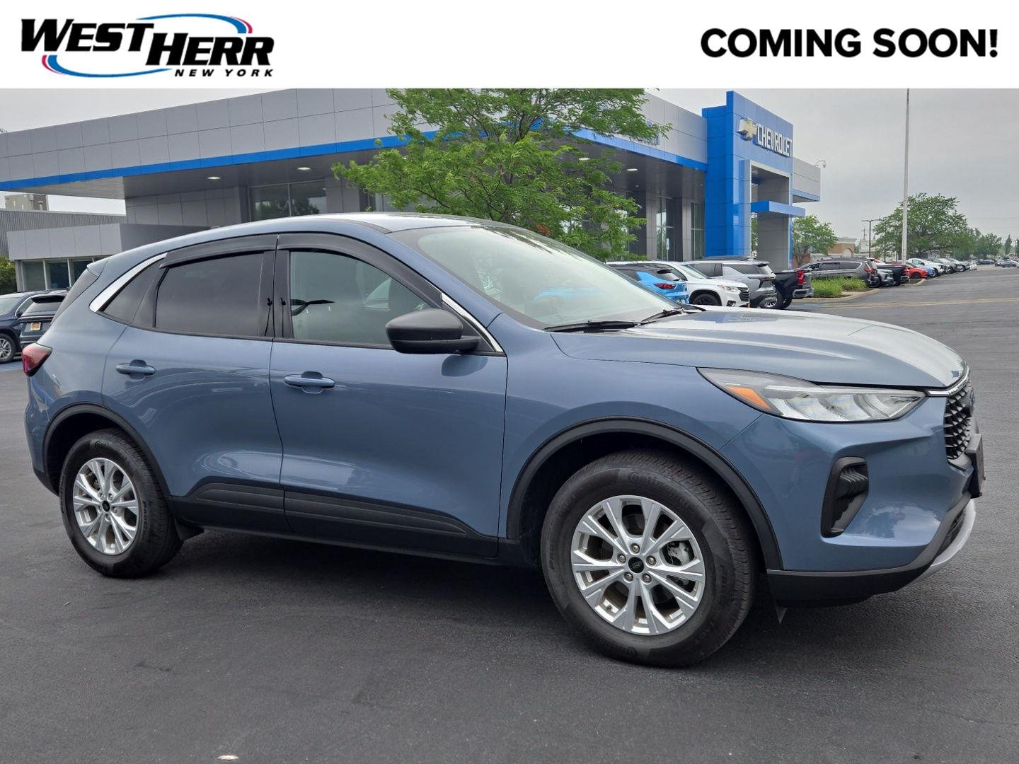 Used 2024 Vapor Blue Ford Active image 1