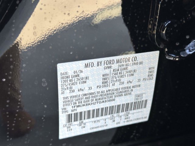 New 2026 Agate Black Metallic Ford ST-Line image 40