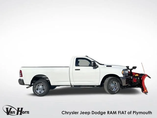 New 2024 Bright White Clear-Coat Exterior Paint RAM Tradesman image 2