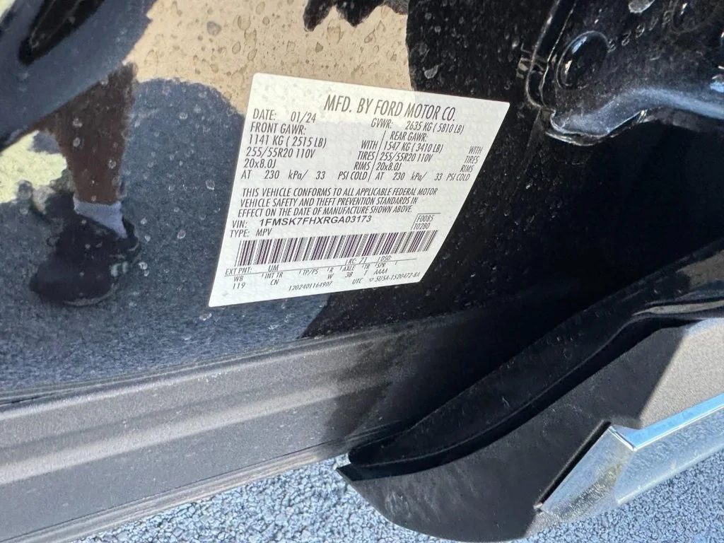Certified Used 2024 Agate Black Metallic Ford Limited image 26