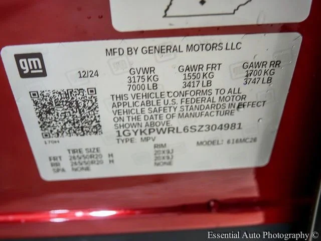 New 2025 Radiant Red Tintcoat Cadillac Sport 2 image 23