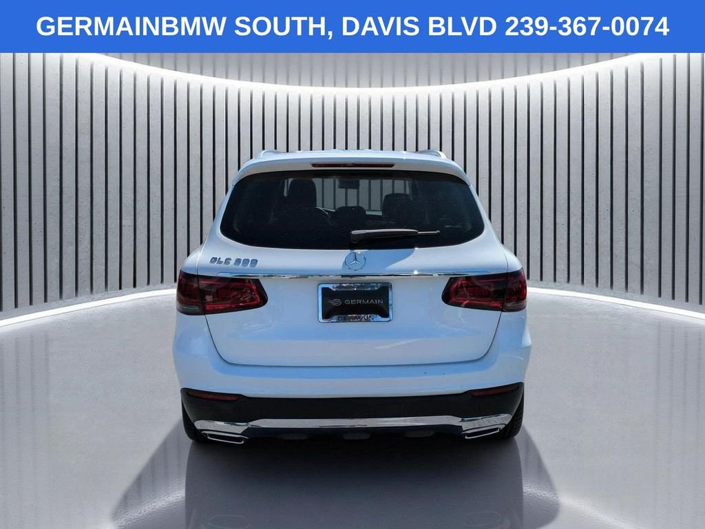 Used 2022 Polar White Mercedes-Benz GLC 300 image 6