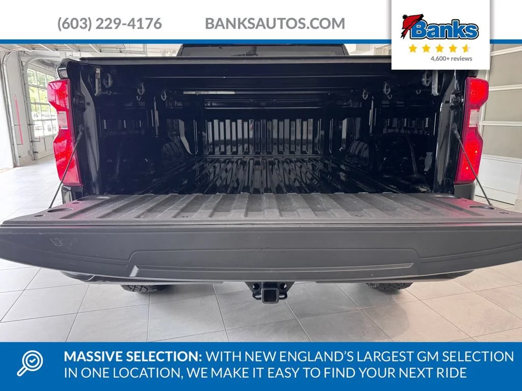 Certified Used 2024 Black Chevrolet Custom Trail Boss image 8