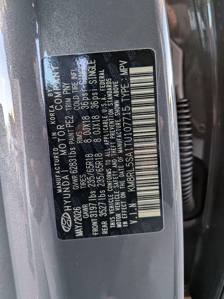 New 2026 Gray Hyundai Blue SEL 8P image 35