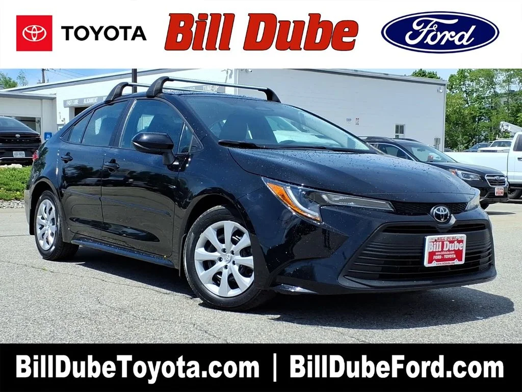 Certified Used 2023 Black Toyota LE image 1