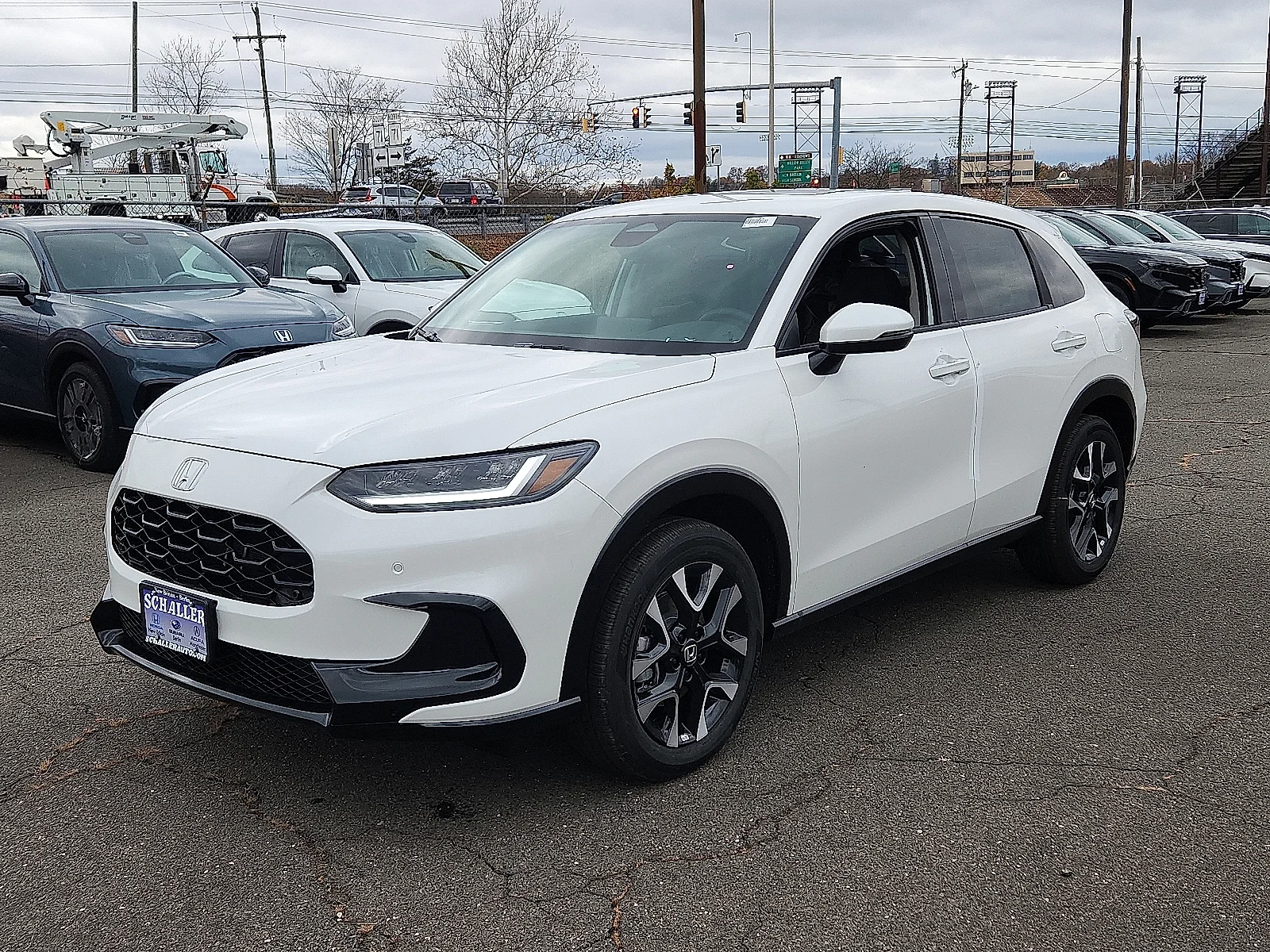 New 2027 Platinum White Pearl Honda EX- AWD image 2