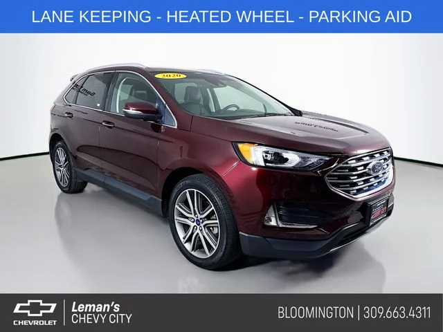 2020 Ford Edge Titanium for sale at Leman's Chevy City