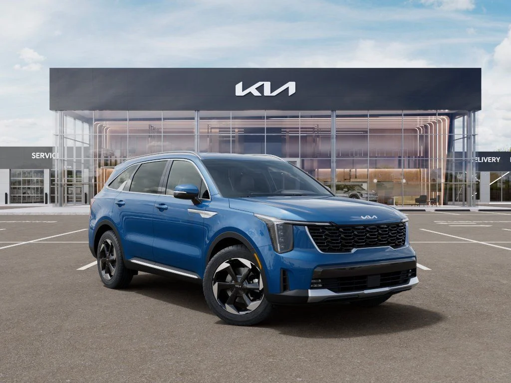 New 2026 Mineral Blue Kia EX image 8