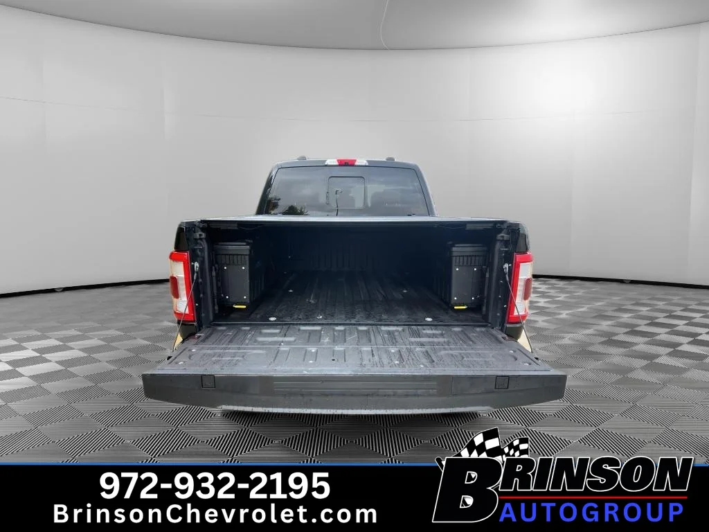Used 2022 Agate Black Metallic Ford LARIAT image 8