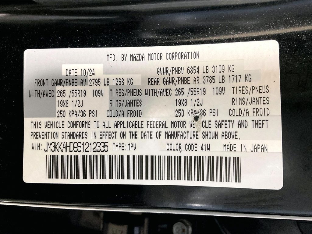 Used 2025 Jet Black Mica Mazda 3.3 Turbo Select image 36