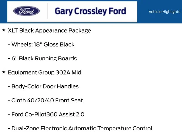 New 2026 Oxford White Ford XLT image 9