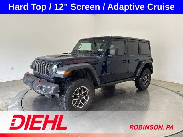 Used 2025 Blue Jeep Rubicon image 3
