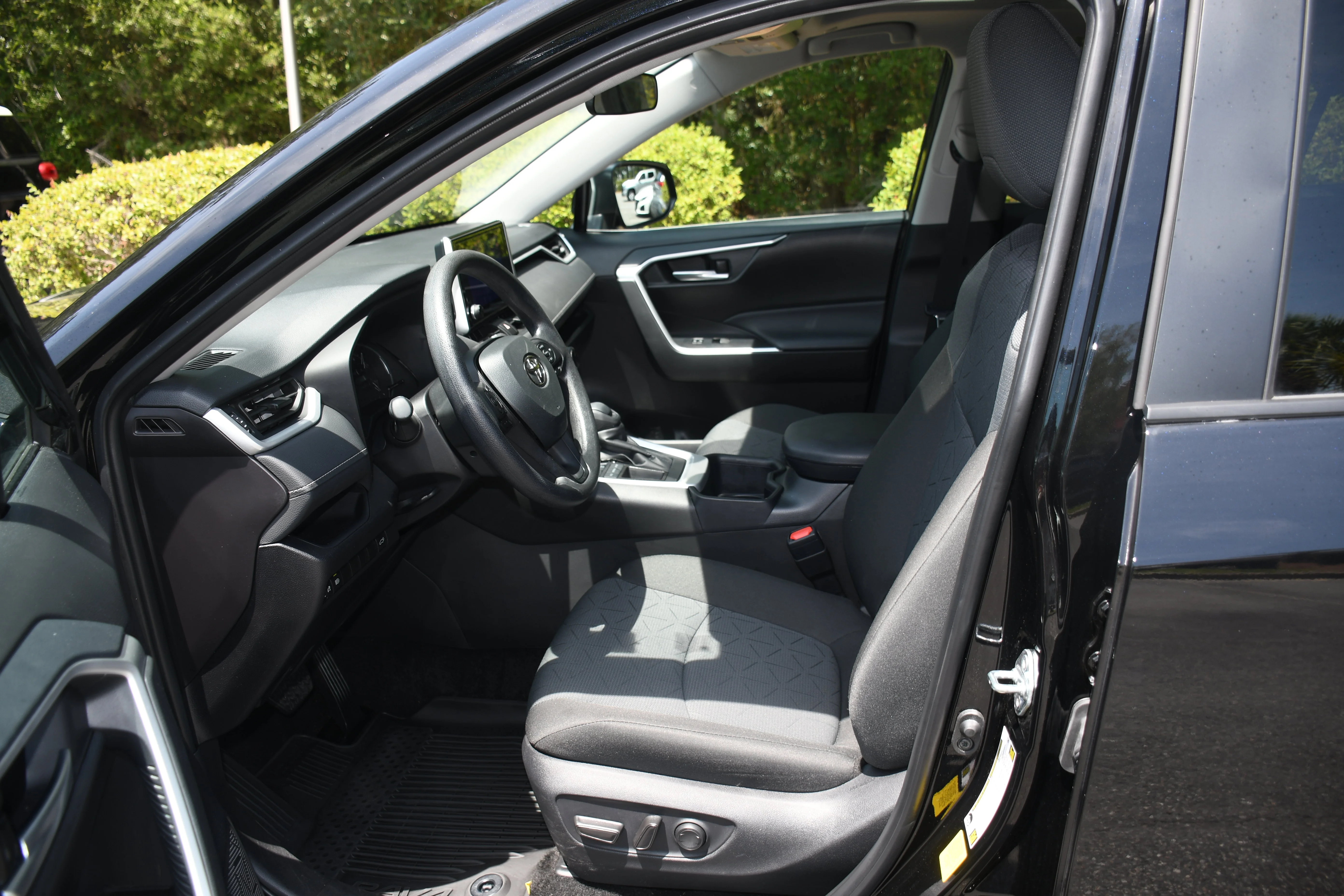 Certified Used 2025 Black Toyota XLE image 8