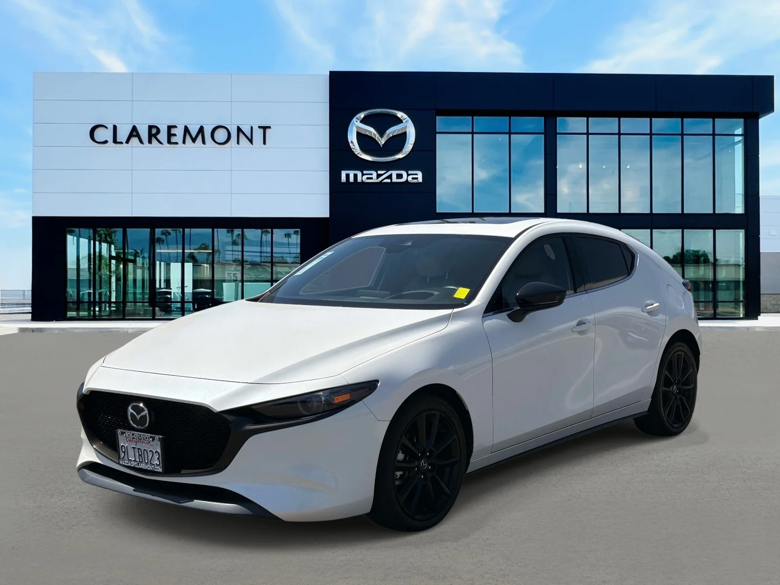 Used 2023 Snowflake White Pearl Mica Mazda 2.5 Turbo Auto AWD image 3