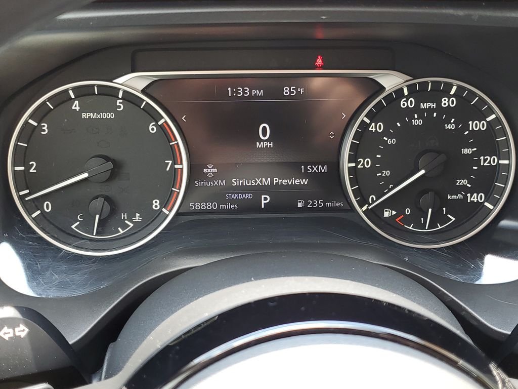 Used 2021 Glacier White Nissan S image 8