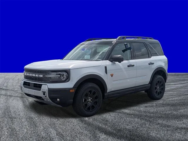 New 2026 Space White Metallic Ford Badlands® image 8