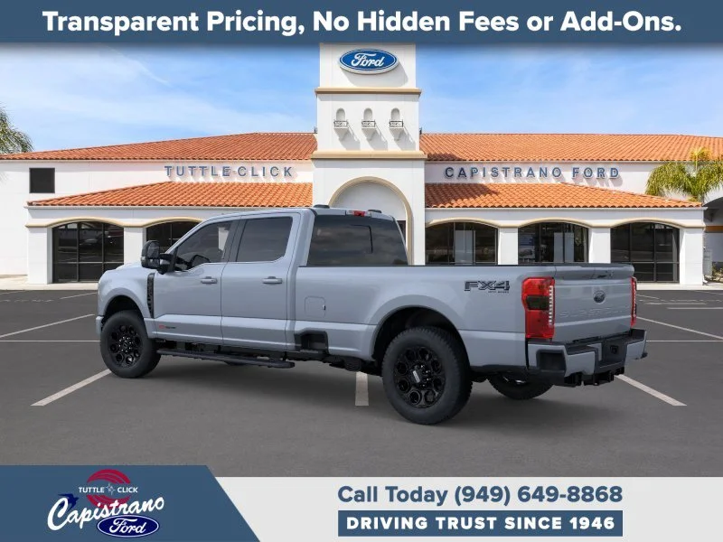 New 2026 Glacier Gray Metallic Tri-Coat Ford LARIAT image 4