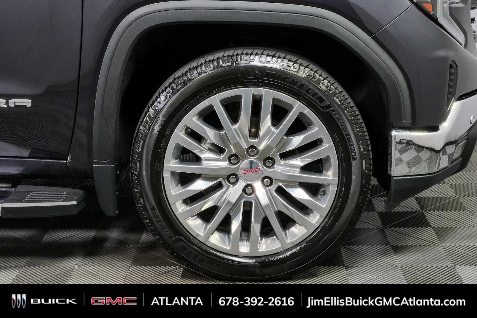 Used 2022 Titanium Rush Metallic GMC SLT image 38