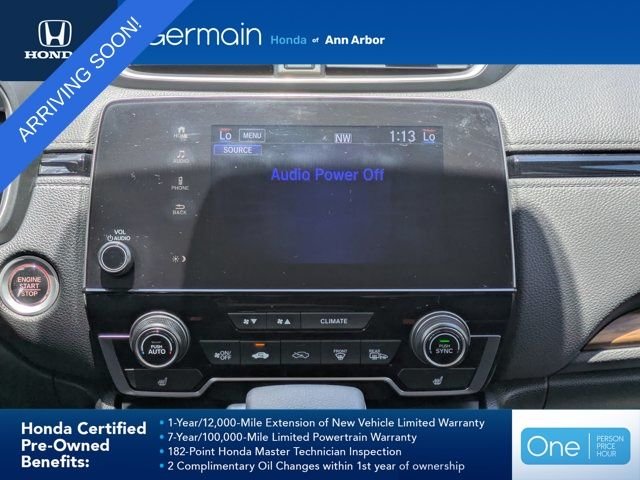Certified Used 2022 Platinum White Pearl Honda EX image 17