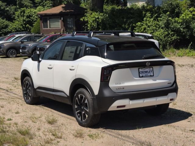 New 2026 Aspen White TriCoat / Super Black Two-tone Nissan SV image 5