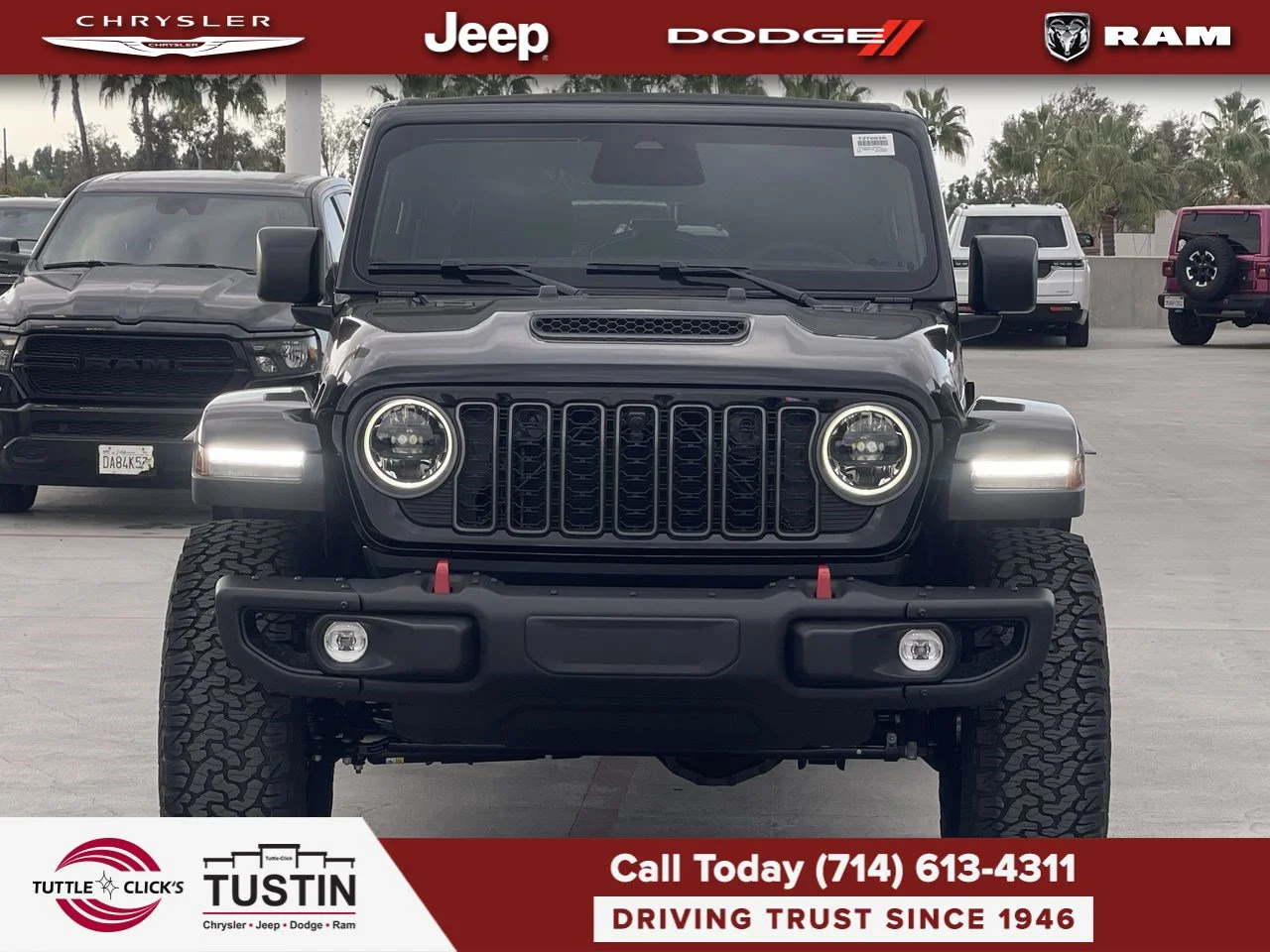 New 2027 Black Clear-Coat Paint Jeep Rubicon X image 8