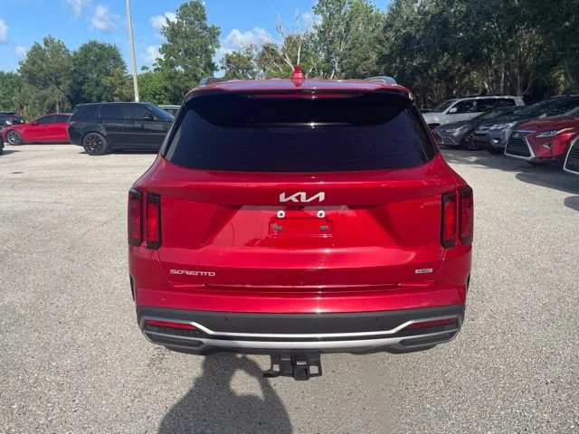 Used 2023 Runway Red Kia EX image 3