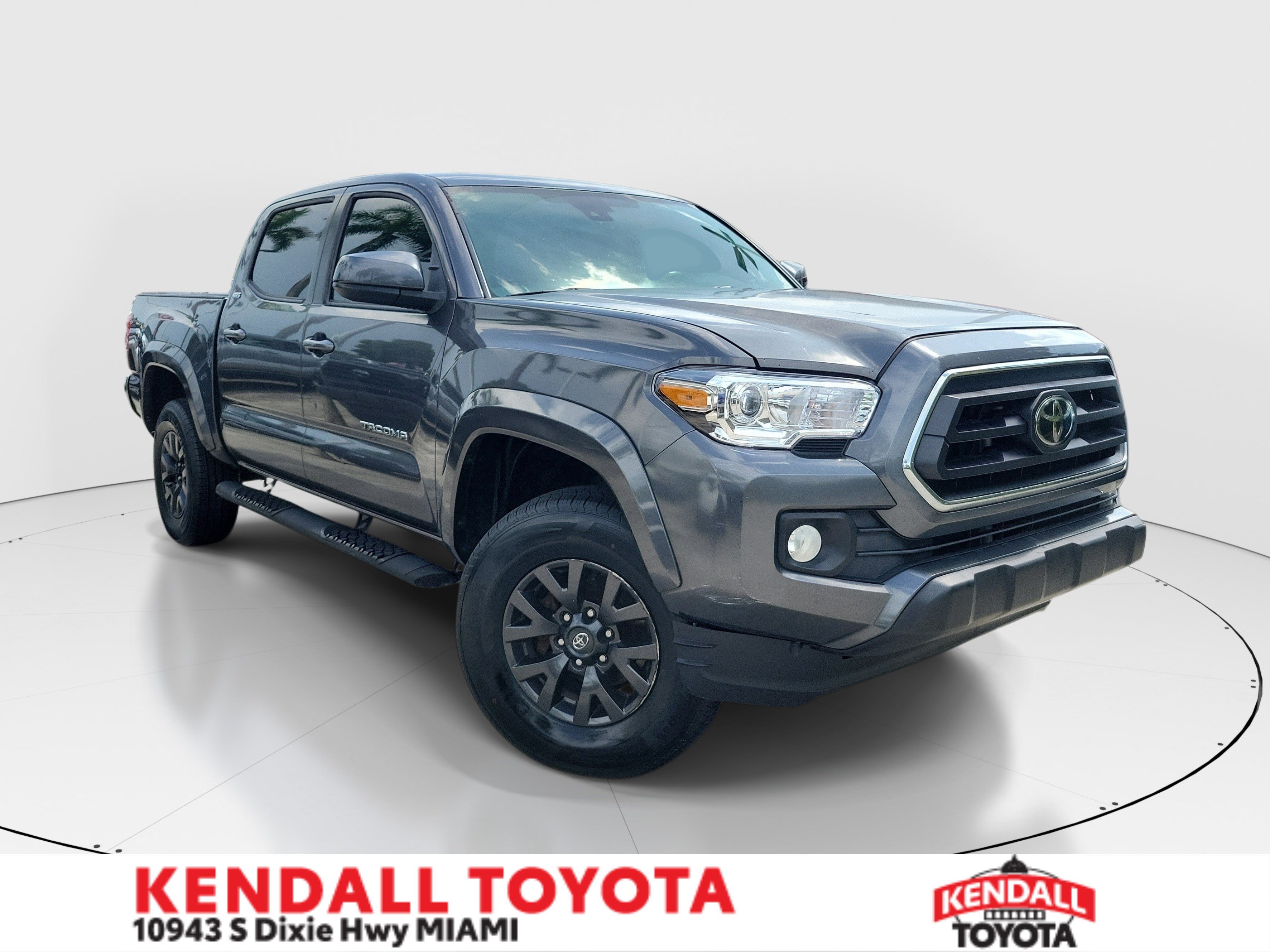Used 2021 Magnetic Gray Metallic Toyota SR5 image 1