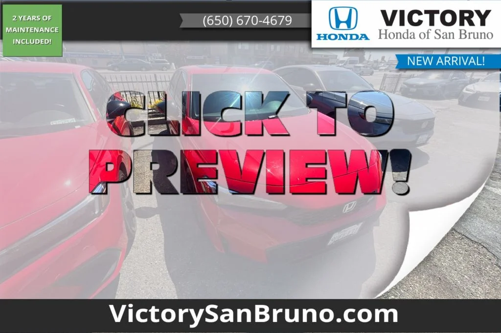 Certified Used 2025 Rallye Red Honda  image 1