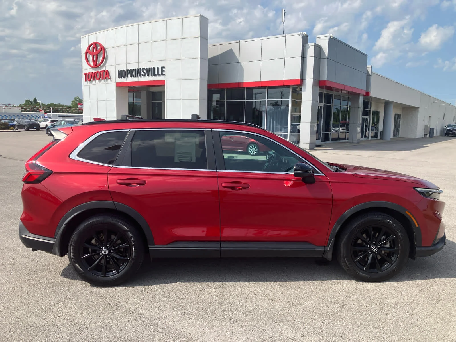 Used 2023 Radiant Red Metallic Honda Sport image 8