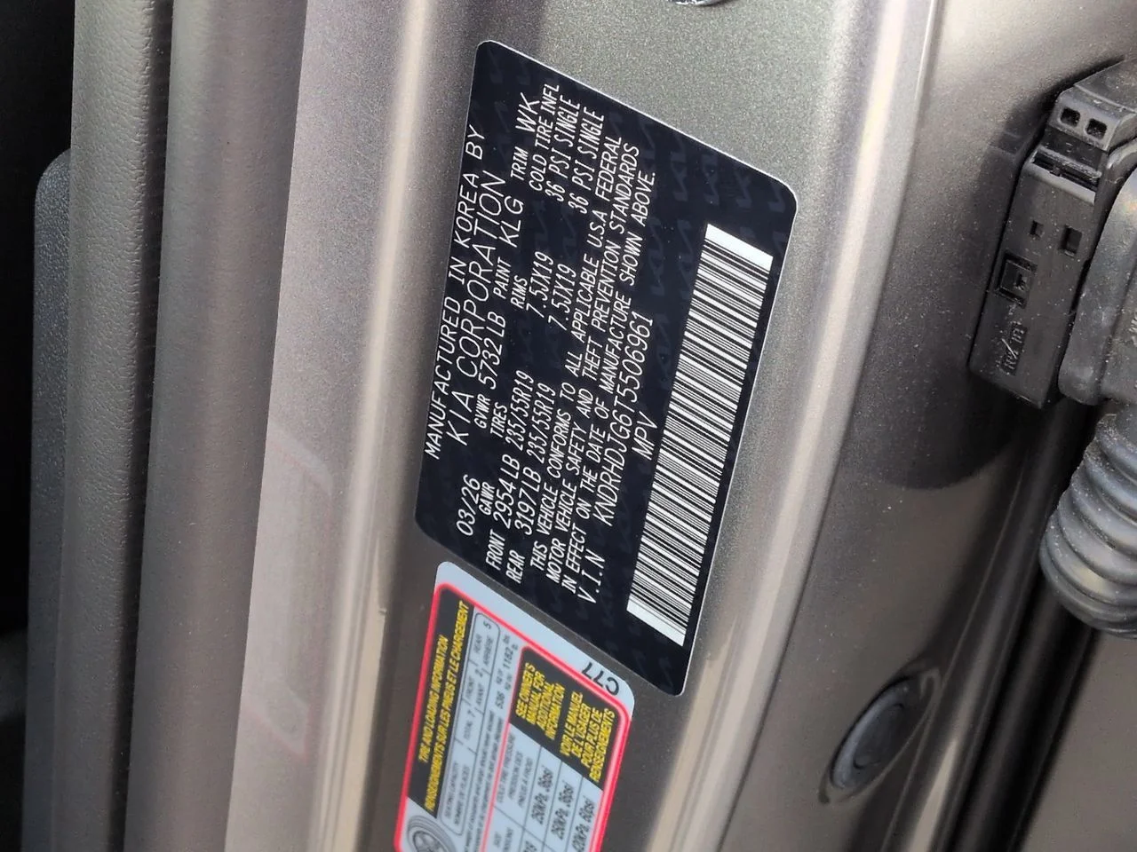 New 2026 Steel Gray Kia EX image 35