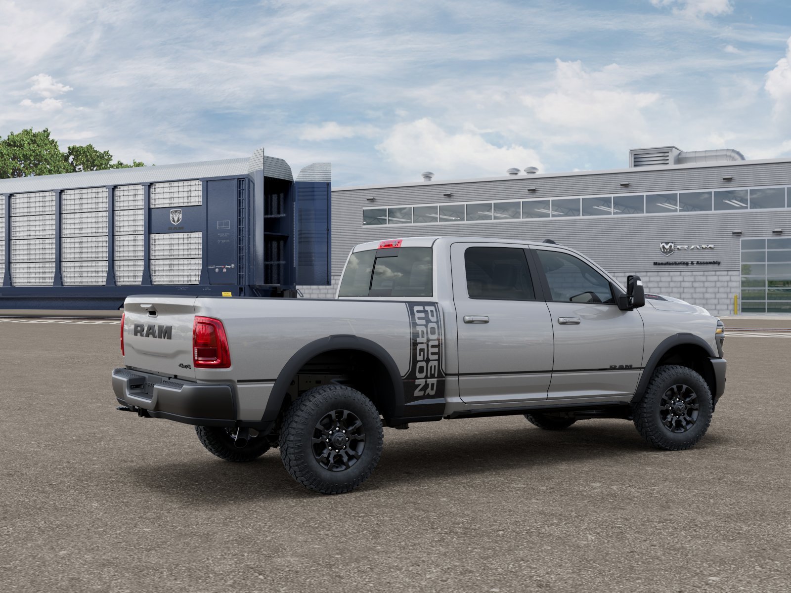 New 2026 Silver-Zynith Exterior Paint RAM POWER WAGON image 2