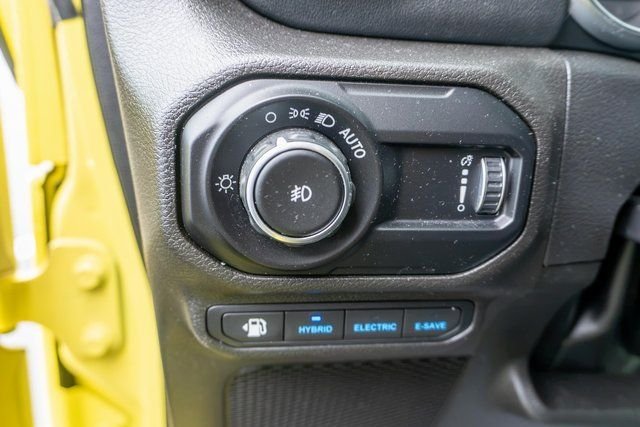 Used 2023 Yellow Jeep Sahara 4xe image 20