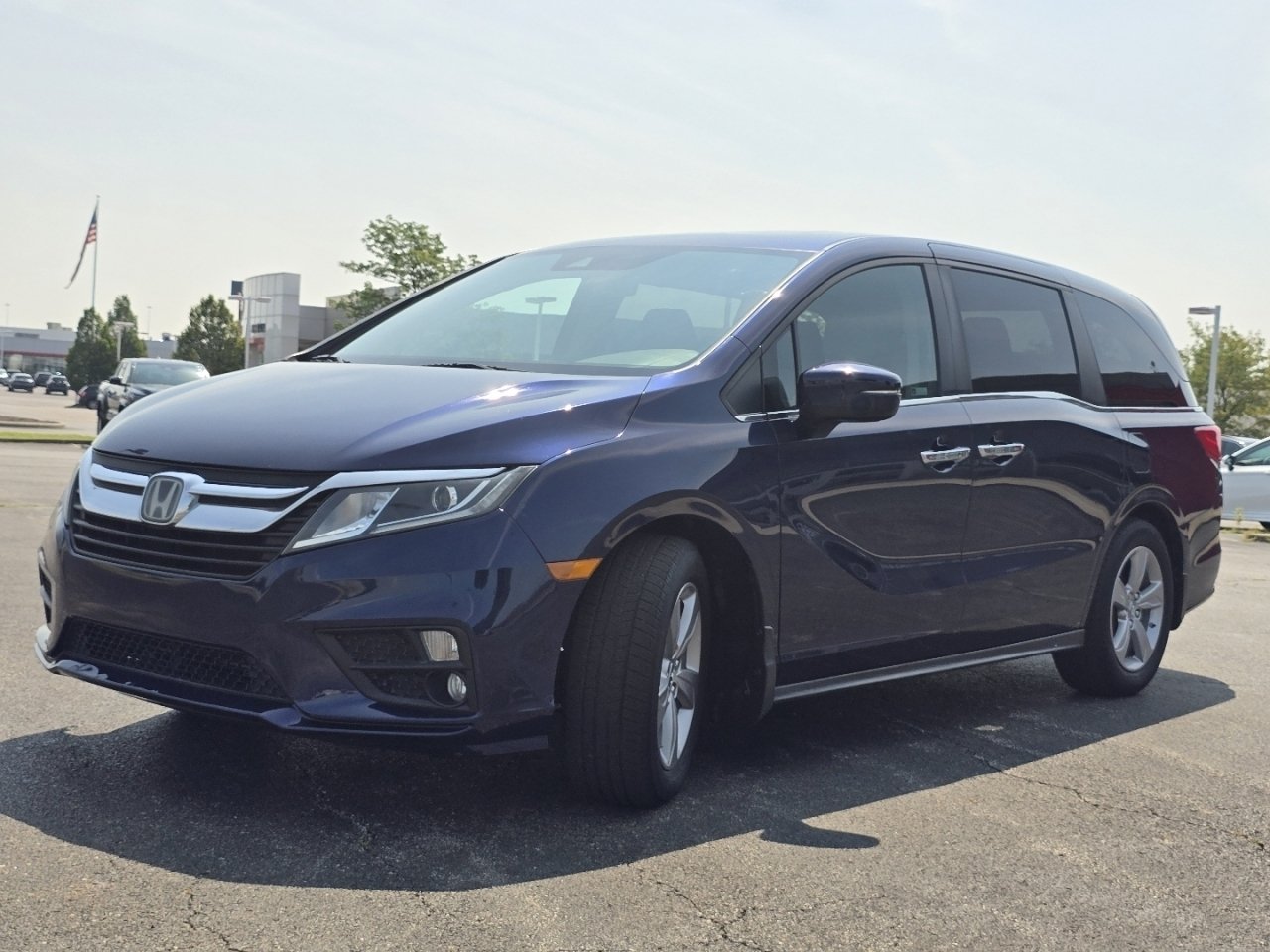Used 2020 Blue Honda EX-L image 11