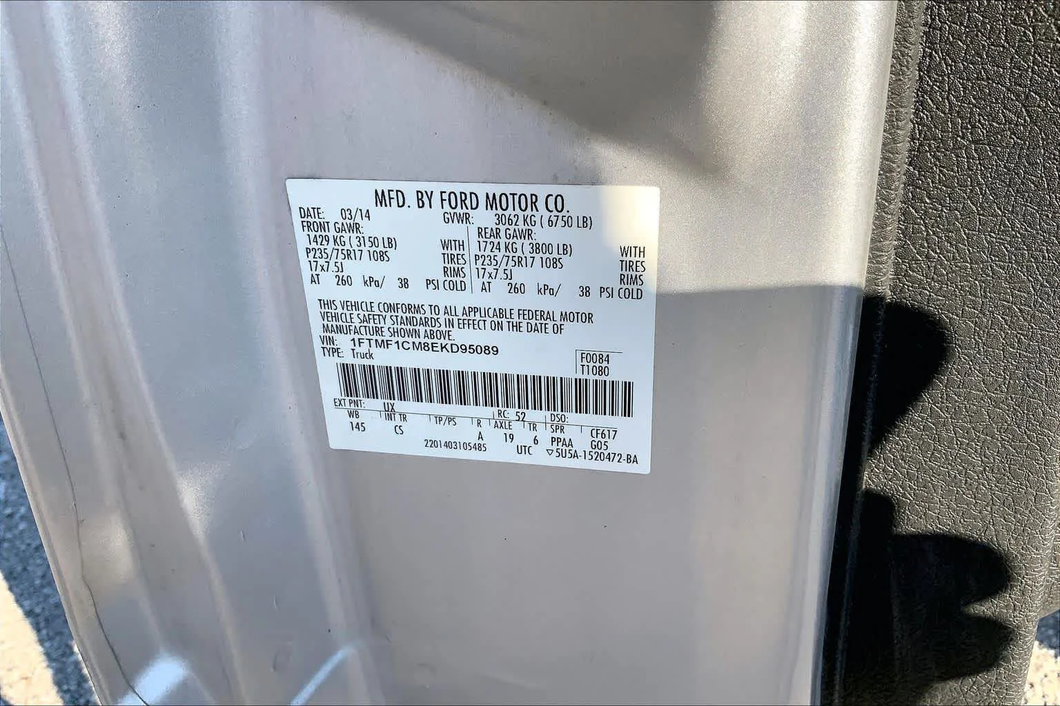 Used 2014 Ingot Silver Metallic Ford XL image 33