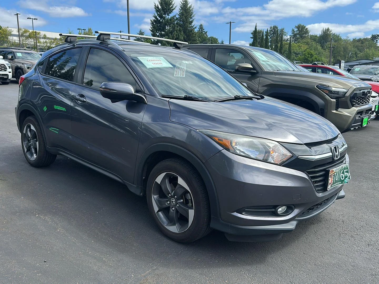 Used 2018 Modern Steel Metallic Honda EX-L Navi image 6
