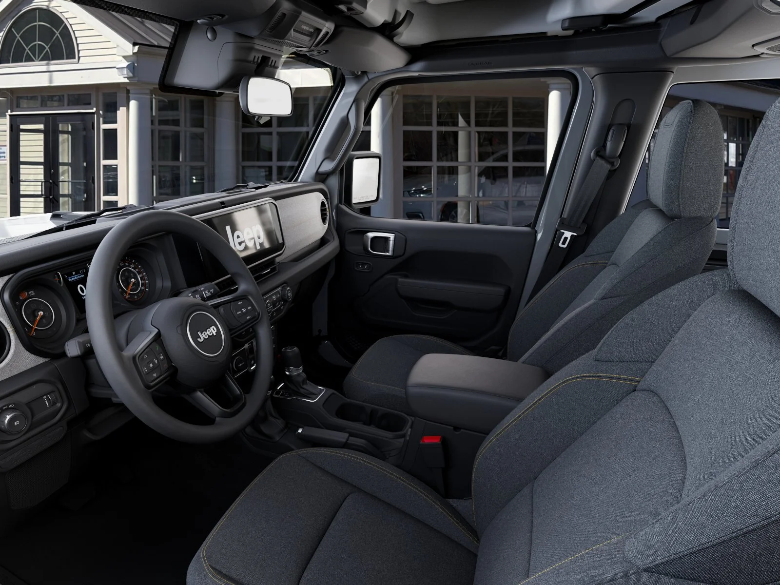 New 2026 Bright White Clearcoat Jeep  image 48
