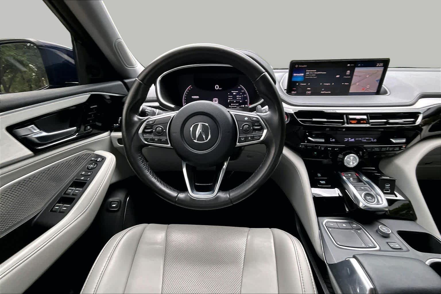 Used 2022 Fathom Blue Pearl Acura w/Technology Package image 6