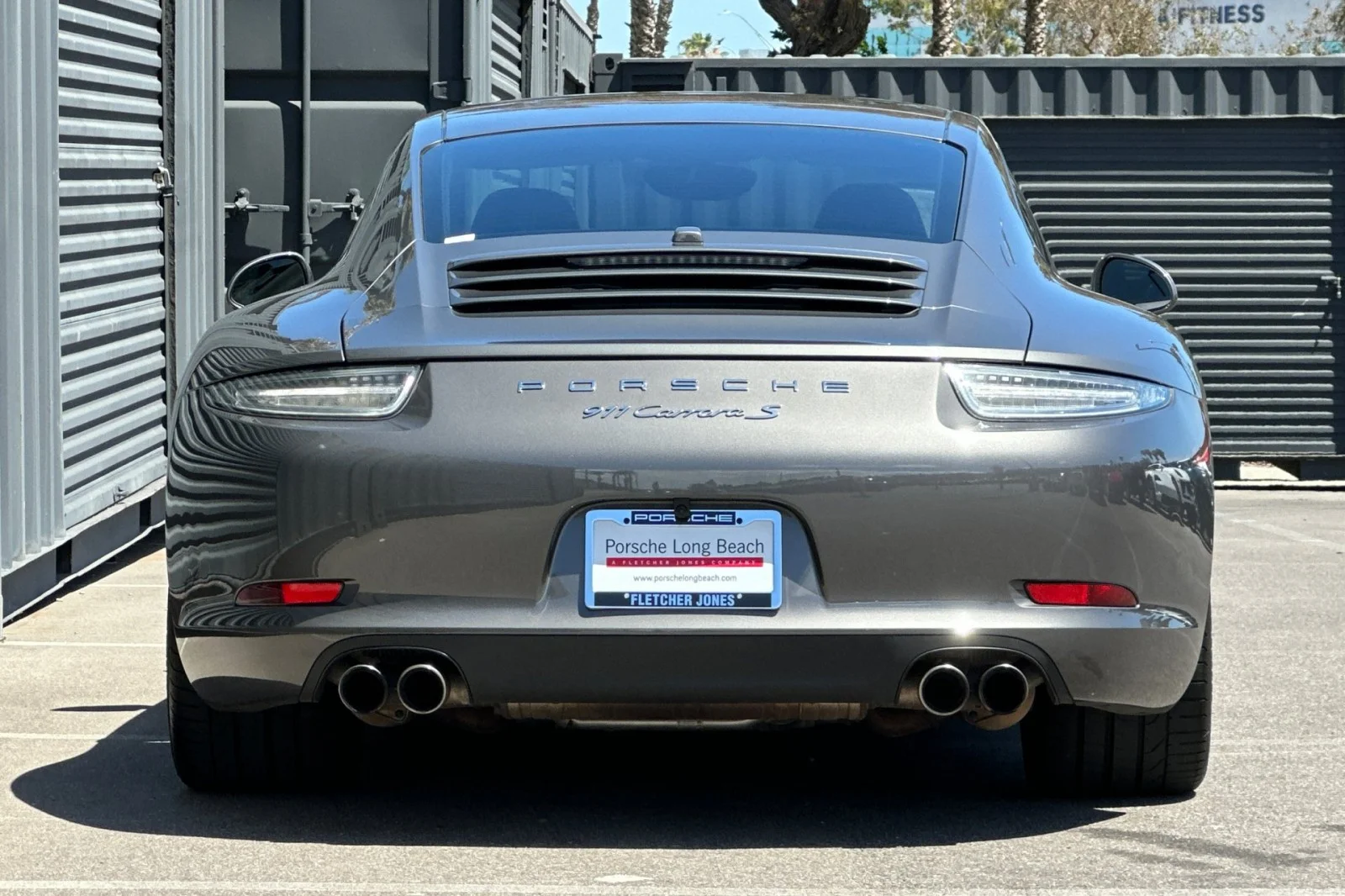 Used 2015 Agate Gray Metallic Porsche Carrera S image 7