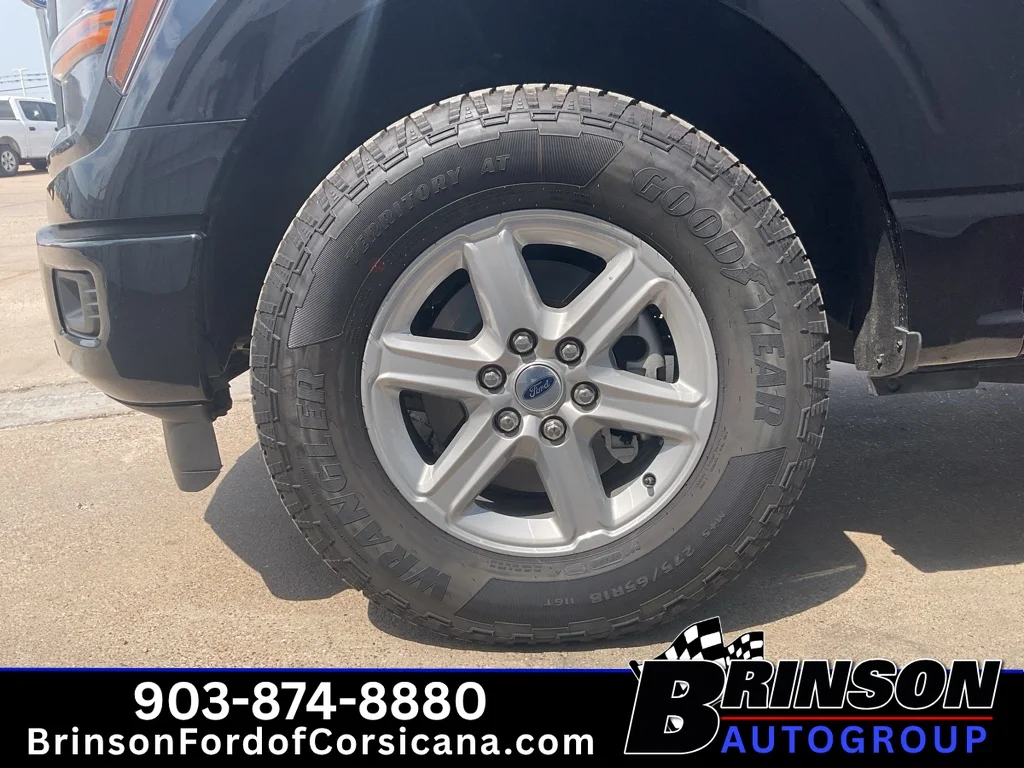 Used 2024 Agate Black Metallic Ford STX image 14
